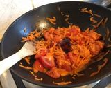 Une image de l'étape 12 de Kai lan aux tomates,carotte,ail et sauce huître.