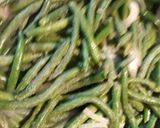 A picture of step 2 of Stirfry Green Beans.