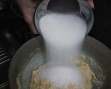 A picture of step 3 of Sev burfi Mithai.