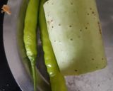 A picture of step 1 of Muthia.