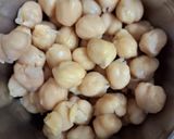 A picture of step 1 of Chole Vegetable Balls.