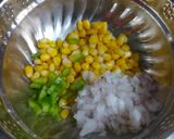 A picture of step 1 of Pizza panipuri.
