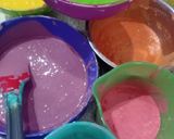 Foto langkah ke 3 dari resep 54.Rainbow Cake Kukus.