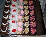 Foto langkah ke 2 dari resep Brownis 2 butir telur.