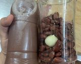 Hình bước làm 3 của món Cháo diêm mạch cá hồi nấu đậu thận [Eat clean - Lose weight]