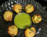 A picture of step 3 of Moong dal appam.