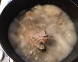 A picture of step 1 of California Farm Rabbit Broth Gravy.