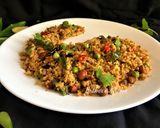 A picture of step 4 of Foxtail Millet Idli Upma.