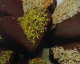 صورة لخطوة 3 من وصفة قلوب بالشوكولاتة coeurs au chocolat