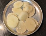A picture of step 1 of Farali potato chaat.