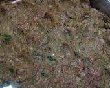 A picture of step 1 of Mutton Kofta curry.