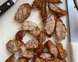 A picture of step 2 of Beef Sweetbread Tacos.