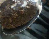 A picture of step 12 of 1 min perfect chocolate mug cake in microwave.