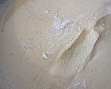 A picture of step 3 of Besan barfi.