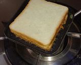 A picture of step 4 of Vegetable sandwich # Chef Deena# Team trees.