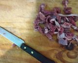 Foto del paso 1 de la receta: Tajaditas de carne y salsa de soja