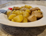 Foto del paso 6 de la receta: Dados de pollo con papas
