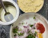 Besan chilla recipe step 1 photo