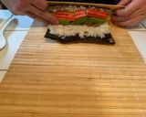 🇰🇷🍤 Koreai tonhalas kimbap (Chamchi-gimbap, 참치김밥) recept fázis 9 fotója