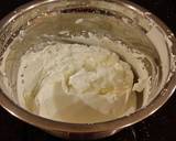 White Layer Cake with a Raspberry Swirl Cheesecake center layer and a Raspberry Cream Frosting recipe step 20 photo