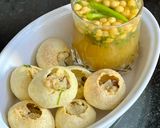 A picture of step 6 of Orange 🍊 Pani With Roasted Puri & Potato 🥔 Chana Filling.