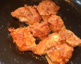 A picture of step 7 of Fried Chicken in Red Sauce.