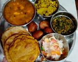 करवा चौथ स्पेशल थाली (Karwa chauth special thali recipe in Hindi) रेसिपी चरण 3 फोटो