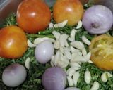 A picture of step 2 of Sarso ka saag.