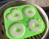 صورة لخطوة 7 من وصفة كيك بجوز الهند والباندان 🥥💚