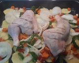 Foto del paso 2 de la receta: Muslo de pollo asado al horno😋