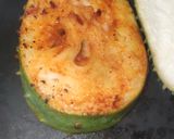 A picture of step 1 of Hanuman phal/soursop toast.