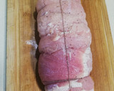 Foto del paso 2 de la receta: Redondo de cerdo relleno con salsa de Pedro Ximénez