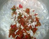 A picture of step 2 of Yam piccata.