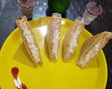 A picture of step 6 of Cold veg sandwich.