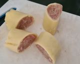 Foto langkah ke 5 dari resep Chicken egg roll.