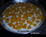 Φωτογραφία βήματος 5 της συνταγής 🍰Γλυκό ψυγείου με κομπόστα ροδάκινο🍑