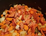 A picture of step 5 of Slow Cooker Caldo Verde Soup.