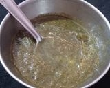 A picture of step 2 of Capsicum brown bread sandwich.