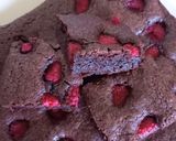 Málnás Brownie recept fázis 2 fotója