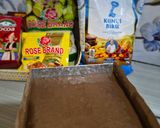Foto langkah ke 5 dari resep Bolu Coklat Topping Keju.