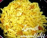 A picture of step 2 of Desi Style Prawns Fusili.