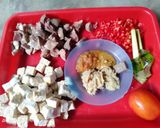 Foto langkah ke 1 dari resep Sambal goreng ati ampela + tempe.
