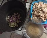 Zöldséges rizses csirkemell recept fázis 2 fotója