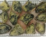 Foto langkah ke 31 dari resep Pandan Charcoal Sourdough Bread (88% - Oven Tangkring).