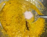 A picture of step 6 of Royal palak kaju masala.