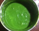 A picture of step 5 of Palak Chicken.