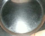 A picture of step 3 of Suji chilla.
