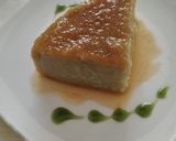 Foto langkah ke 5 dari resep Caramel Bread Pudding Matcha.