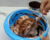 Foto langkah ke 5 dari resep Brownis kukus Sederhana Lembut uenak poll.
