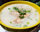 Hình bước làm 2 của món Cháo cánh gà và da gà